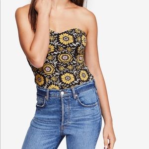 Free People Daisy Chain Tie-Back Tube Top